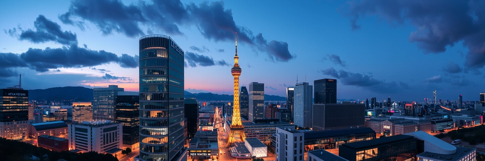 Seoul skyline representing Cheigica's origins in Korea's tech hub